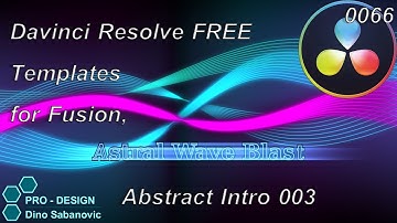 0066 Davinci Resolve FREE Templates for Fusion Abstract Intro 003