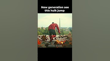 No one can jump like 2003 Hulk