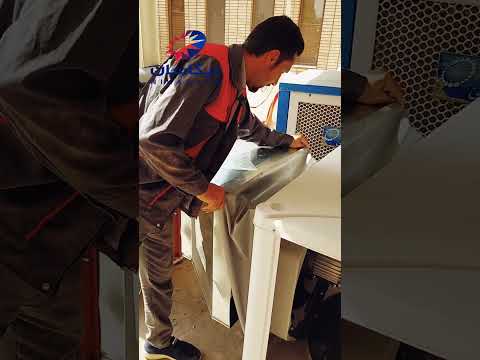 آموزش کامل نصب برزنت کولر آبی