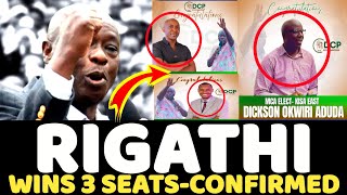 Gachaguas Dcp Party Win Kariobangi,Narok And Kisa East - Humiliate Ruto Badly