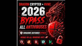 Dragon Crypter   HVNC 2026  UK | Full FUD   Hidden Desktop Control 🔥hack  chinese pc in 1 click