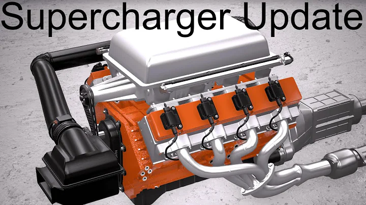 Hellcat Engine In Automation! Superchargers Are Finally Here!