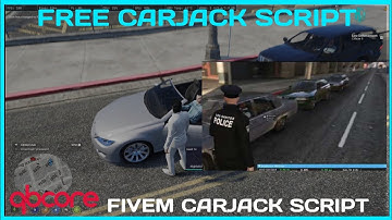 QBCore Car Jack Script *FREE* | FiveM Roleplay Scripts | FiveM Tutorial 2023 | MJ DEVELOPMENT