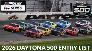 Famous 2026 Daytona 500 Entry List Wealth