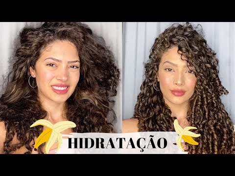 HIDRATAÇÃO COM BANANA😱