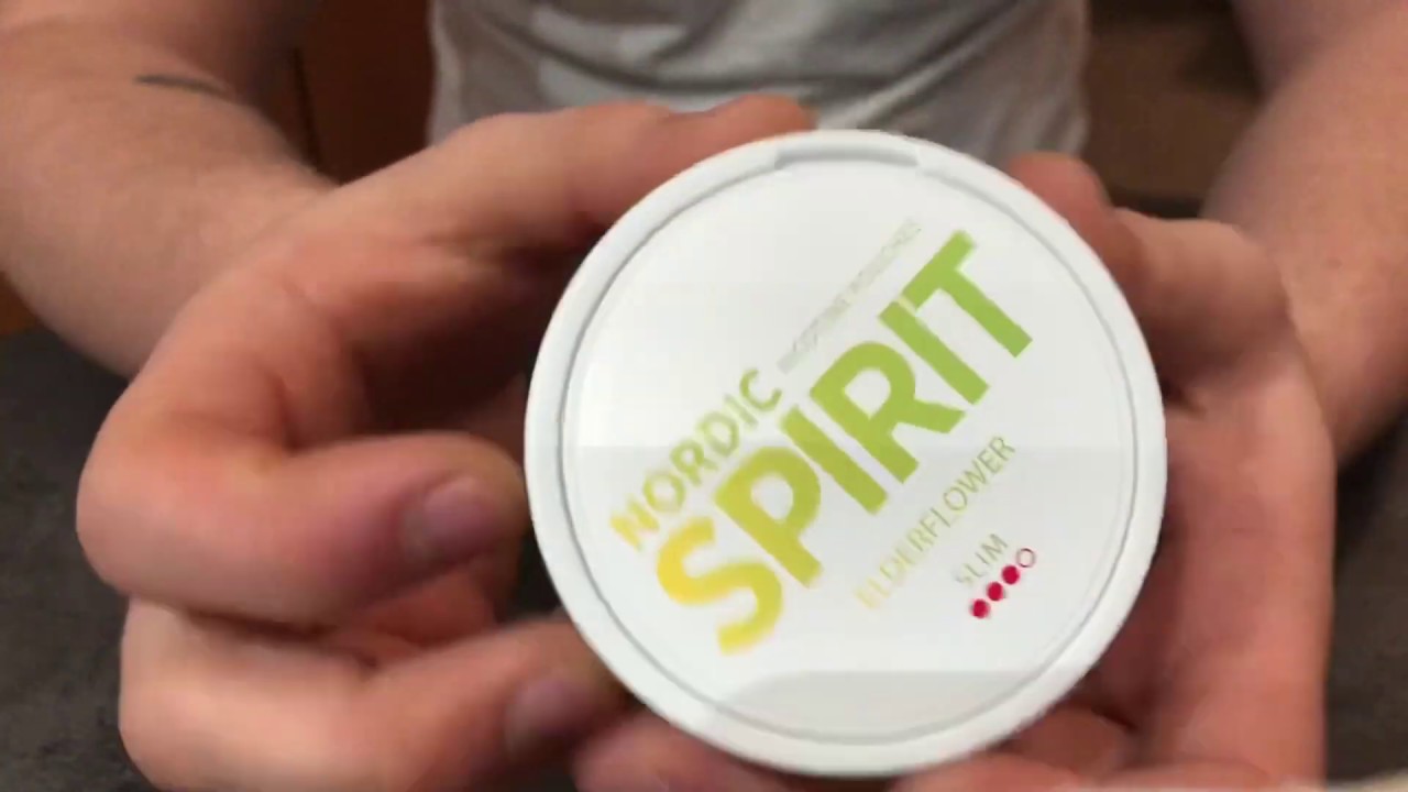 Nordic Spirit- Elderflower nicopods recenze