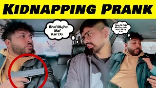 Fake G-U-N Prank in Uber Prank - Sharik Shah Pranks
