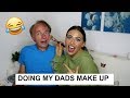 DOING MY DADS MAKE UP CHALLENGE