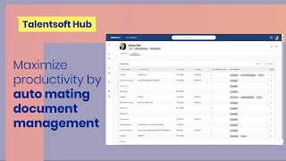 Talentsoft - Hub Overview screenshot 2