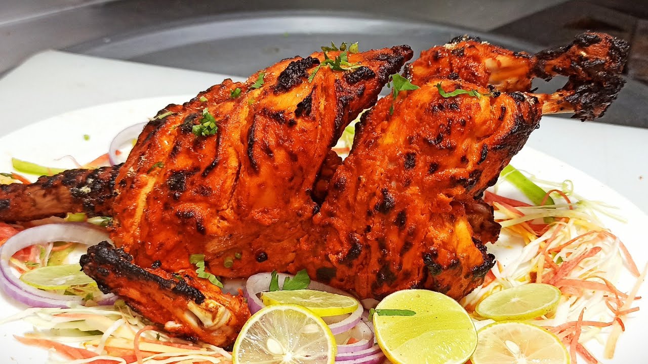 Tandoori chicken restaurant style TANDOORI CHICKEN | How to prepare ...