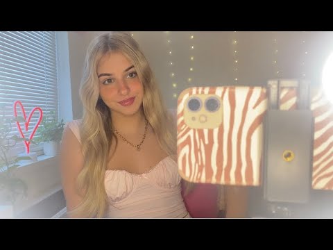 ASMR Camera and Mirror Tapping 🌙 Whispering and Hand Movements
