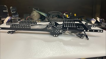 UGRC Crawlvee build 2- chassis, skid, axles, links install