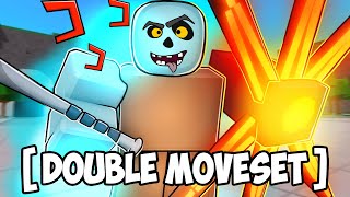 TROLLING Players with DOUBLE MOVESETS in The Strongest Battlegrounds..