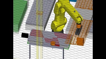 Robotic Work Cell Simulation for EV Battery Assembly - Adhesive Bonding