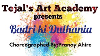 Tejal's Art Academy presents ...........Badri Ki Dulhania A small tribute to varun & alia❤