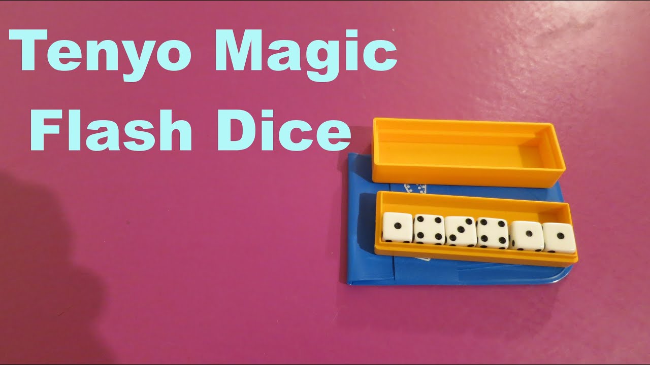 Magic Trick Tenyo Flash Dice YouTube