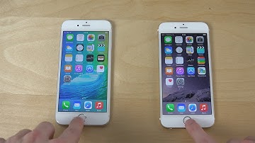 iPhone 6 iOS 9 Beta vs. iPhone 6 iOS 8.4 Beta 3 - Which Is Faster? (4K)