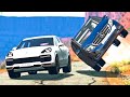 Cliff Drops Car Crashes #14 - BeamNG Drive | CRASHdriven