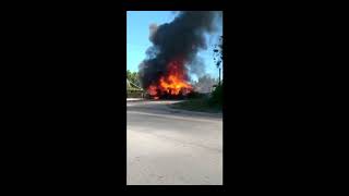 Fogo destroi empresa Trancoso Madeira