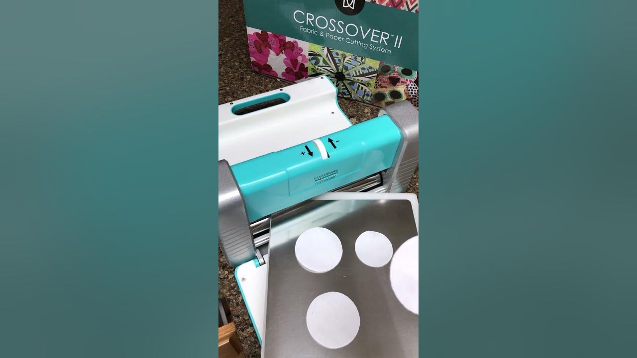 Using the Crafters Edge Crossover II die cutting machine YouTube