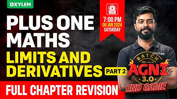 Plus One Mathematics - Limits and Derivatives - Part 2 | Xylem Plus One