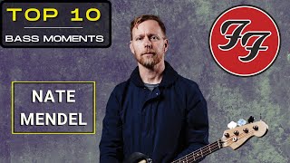 Top 10 Foo Fighters Bass Moments (Nate Mendel) | w/ Play Along Tabs