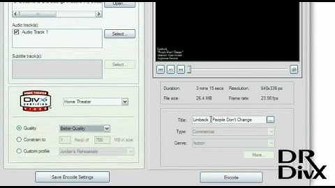 Dr. DivX Guide 2006 (Tutorial)