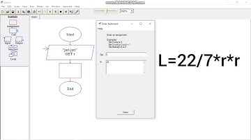 tutorial cara menghitung Luas Lingkaran menggunakan apk raptor