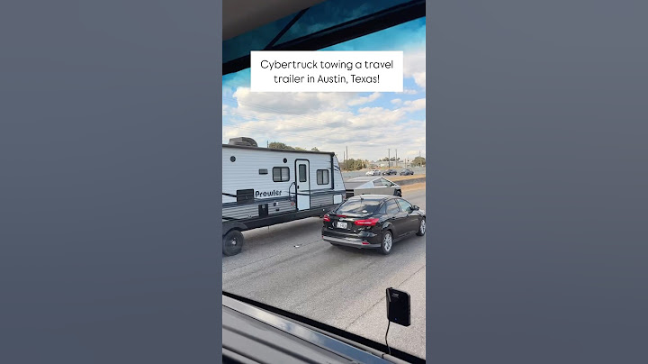 Cybertruck TOWS Travel Trailer! #cybertruck #tesla