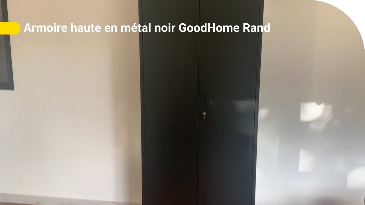 Étagère de garage en acier thermo-lacqué GoodHome Rand H. 180 x L