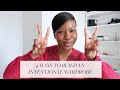 HOW TO BUILD AN INTENTIONAL WARDROBE | na Siagi