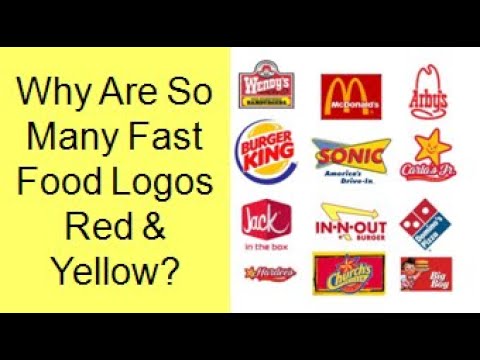 Why So Many Fast Food Logos Are Red And Yellow