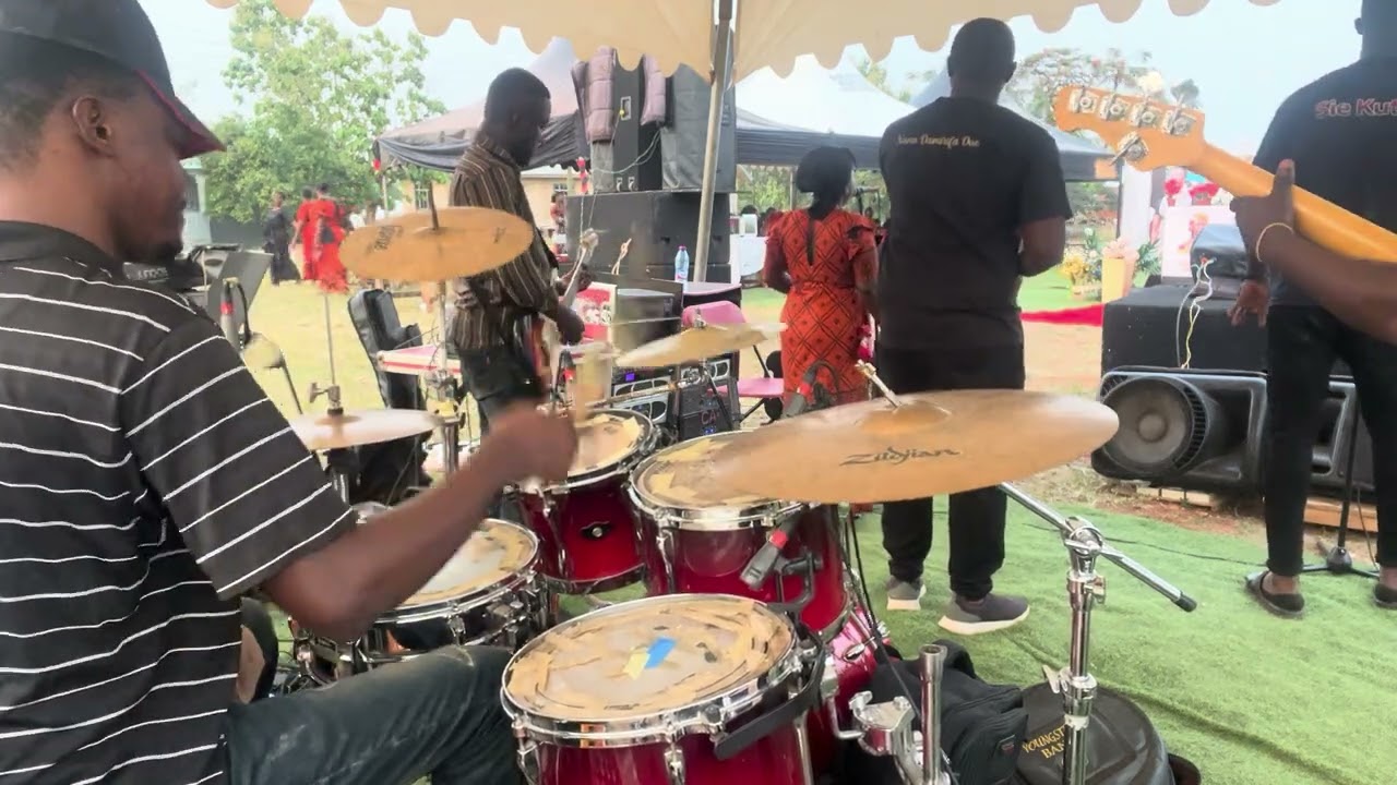 GHANAIAN HI🥁LIFE JAM FROM KING GEORGE Amd the YOUNGSTERS BAND🥁🙏🏼❤️