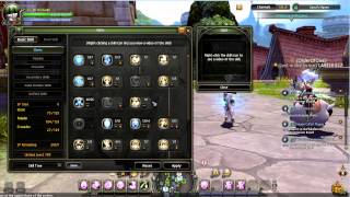 Dragon Nest [NA] How to Class Change Scroll Works   Lv80 Crusader Skill Build