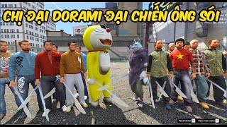 GTA 5 Mod - Chị Đại Dorami Đại Chiến Với Ông Sói Để Tranh Giành Tiệm Tạp Hóa