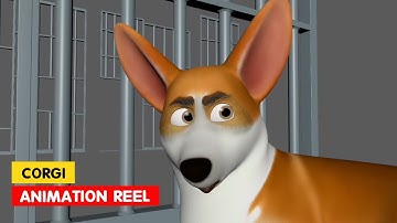 Corgi | Corgi Quadruped Animation Reel | Audreyferriere |@3DAnimationInternships