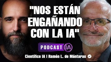 La gran mentira de la Inteligencia Artificial 🤖 | 🎙️ Ramón L. de Mántaras - Podcast IA 🟣