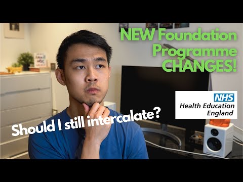 2023 Foundation Programme CHANGES Explained + Should I intercalate?