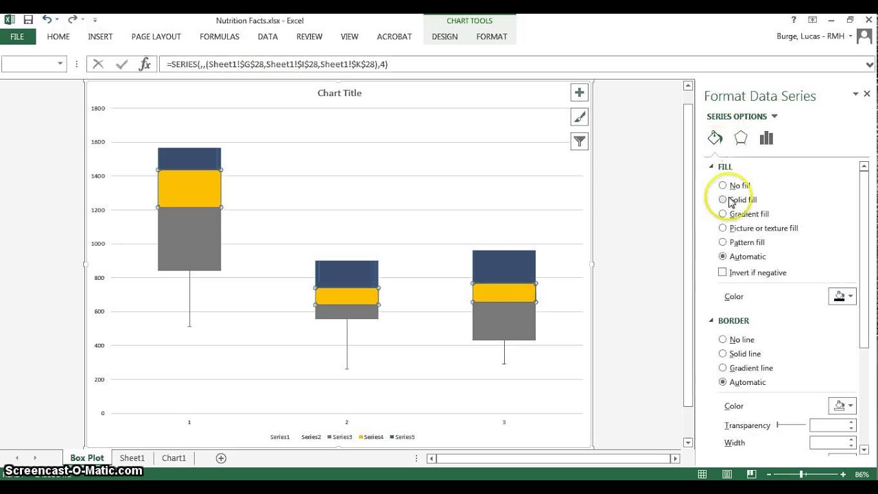 create a boxplot in excel 2016