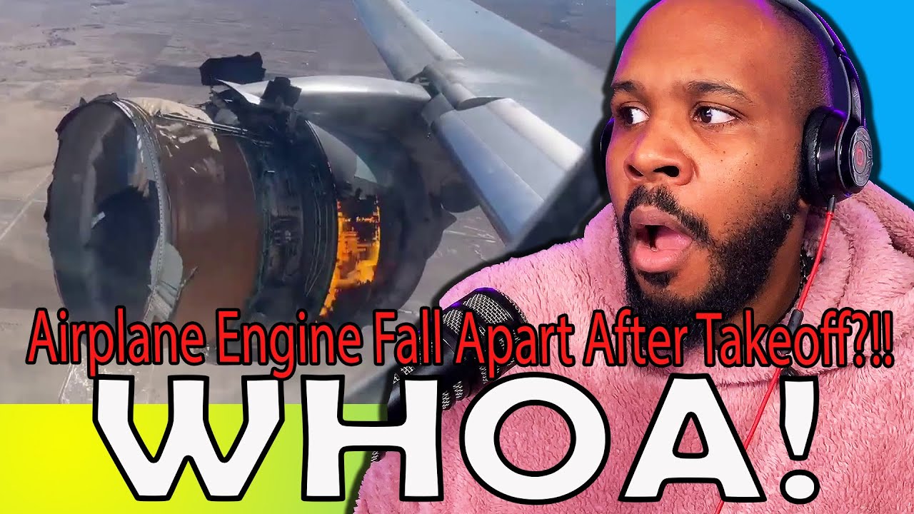 United Airlines passengers share reactions to midair engine ...