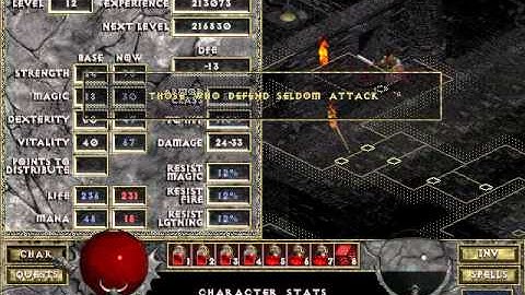 Diablo: The Hell mod, Paladin playthrough, by Mordor, part 008