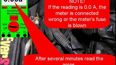 25 Ford Diagnostics: Starting System Tests - Parasitic Draw Tests