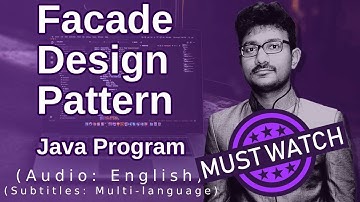 Facade Design Pattern in Java (Software Design Patterns Tutorial)
