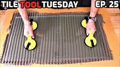 Suction Cups for Tile Installation