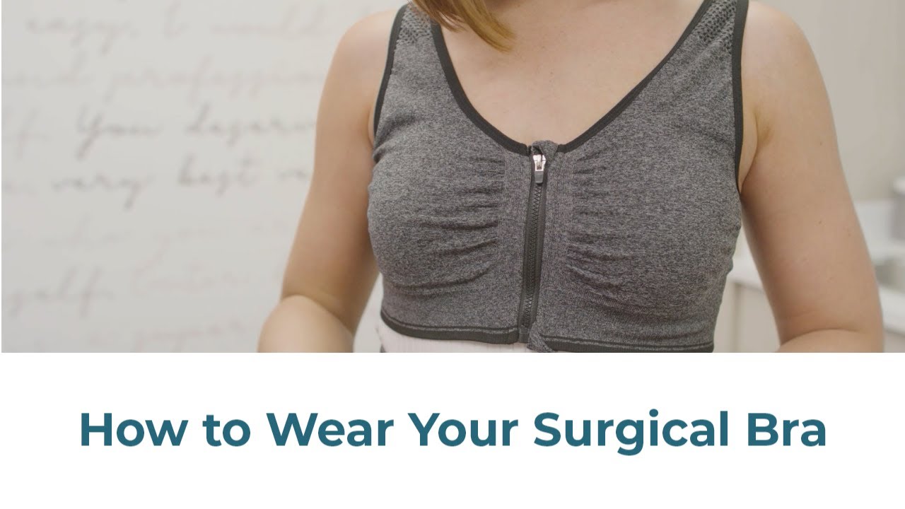 How to Wear Your Surgical Bra 
