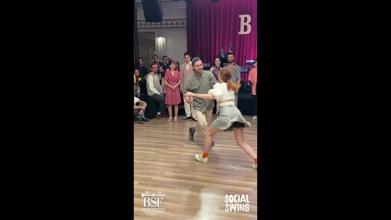 Bosphorus Swing Festival 2025 - Strictly Lindy Hop Finals - Andrea Roqué & Alp Eren Hacıismailoğlu