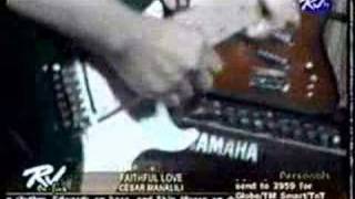 Video thumbnail of "Faithful Love by Cesar Manalili"