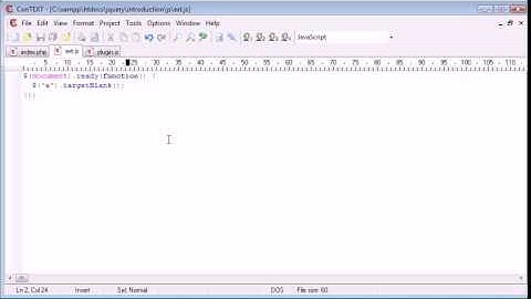 jQuery Tutorial   118   Creating a basic plugin