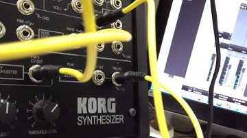 Playing with Korg MS-20 mini