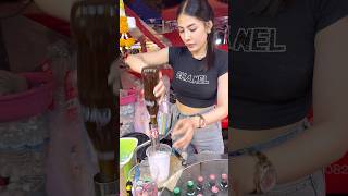 Thai Coca-Cola Slushy in Thailand - Thai Street Food